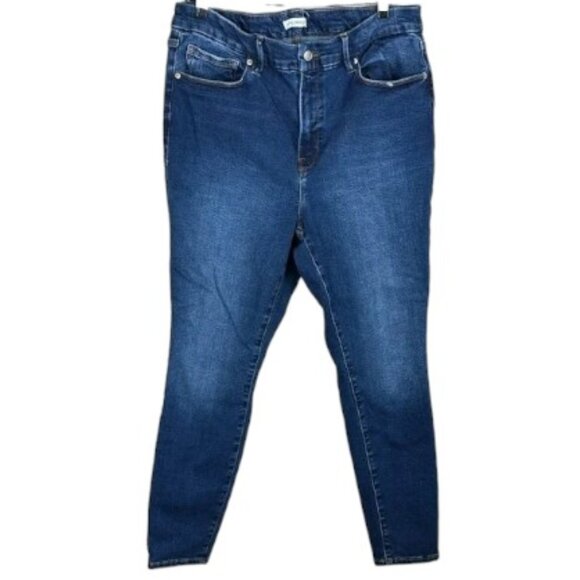 Good American Women's Good Legs Skinny Jeans Size 6-12 - Picture 2 of 8